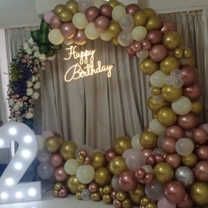 Balloon Decoration For Birthday Party Events Expert Artist Near You Best Decorators In Mumbai - Balloon Decoration At Home